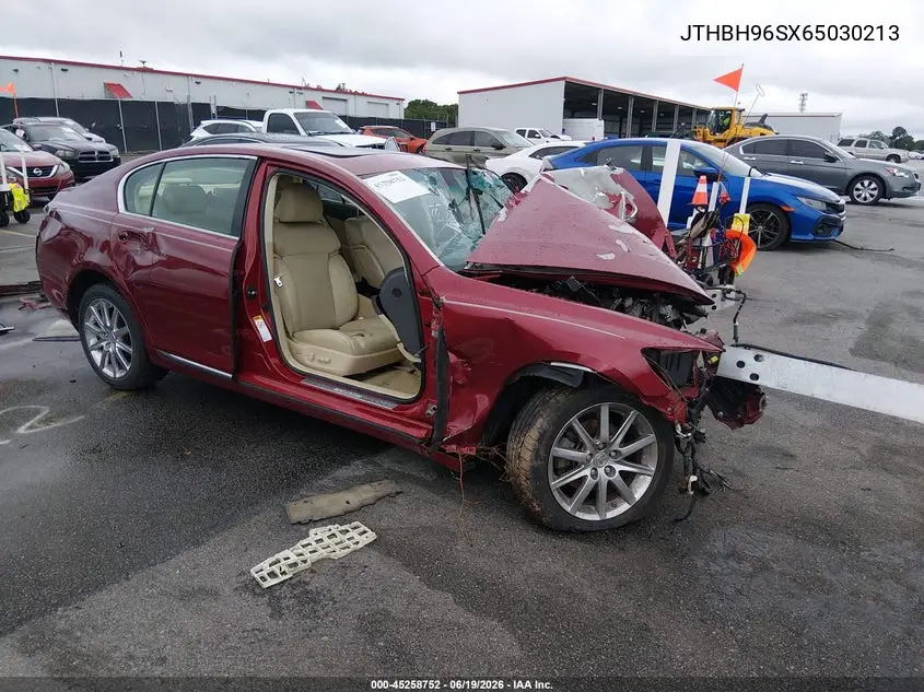 2006 Lexus Gs 300 VIN: JTHBH96SX65030213 Lot: 45258752
