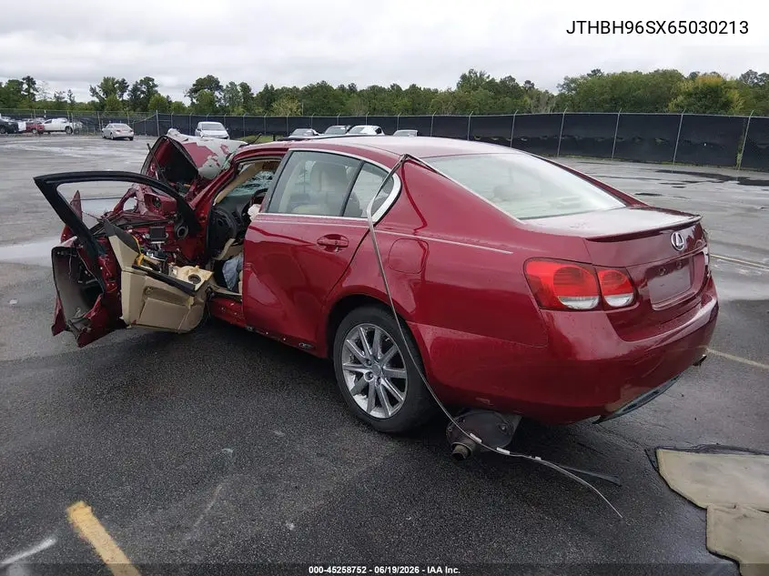 2006 Lexus Gs 300 VIN: JTHBH96SX65030213 Lot: 45258752