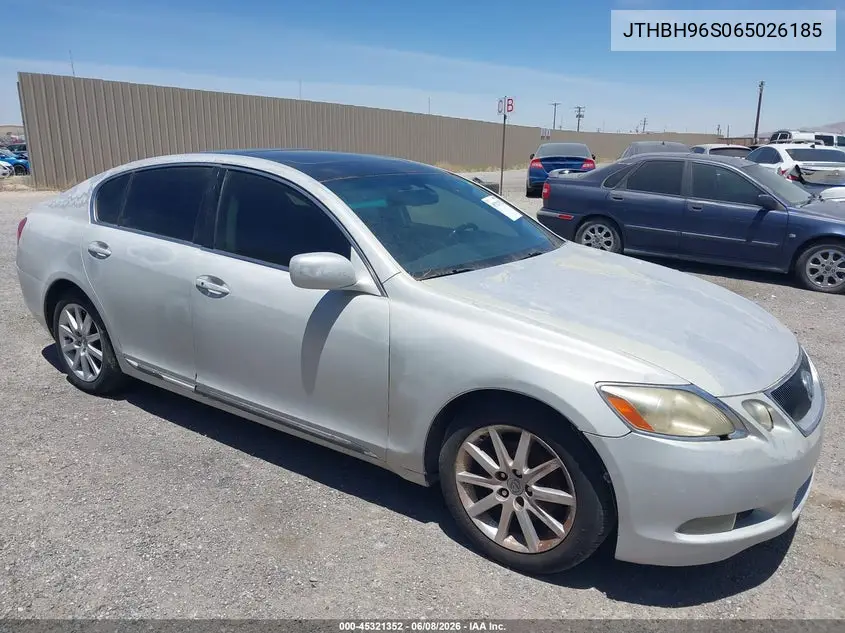 2006 Lexus Gs 300 VIN: JTHBH96S065026185 Lot: 45321352