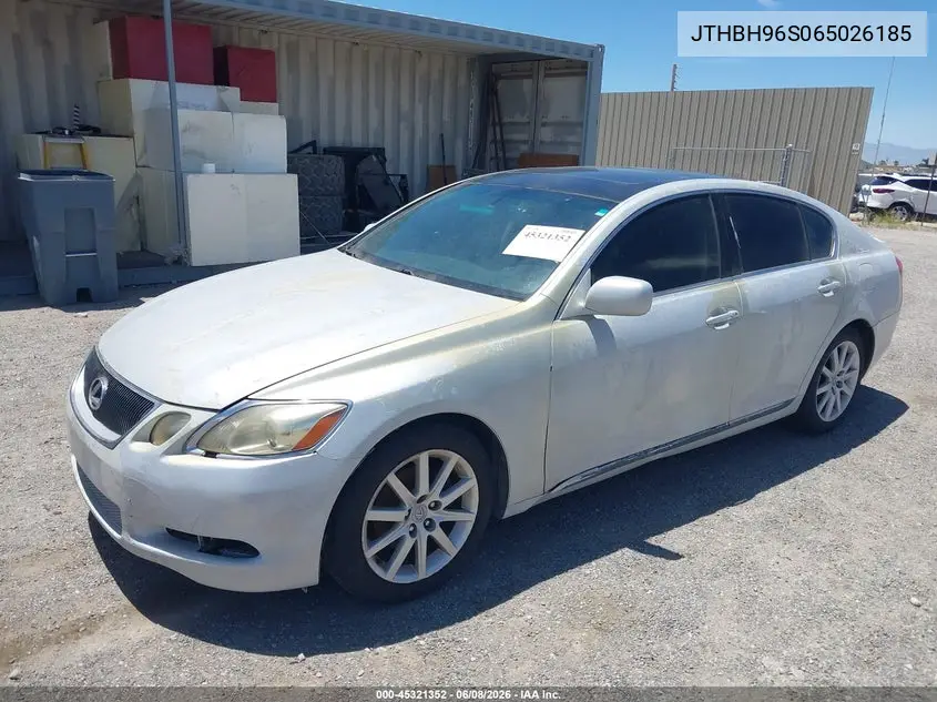2006 Lexus Gs 300 VIN: JTHBH96S065026185 Lot: 45321352
