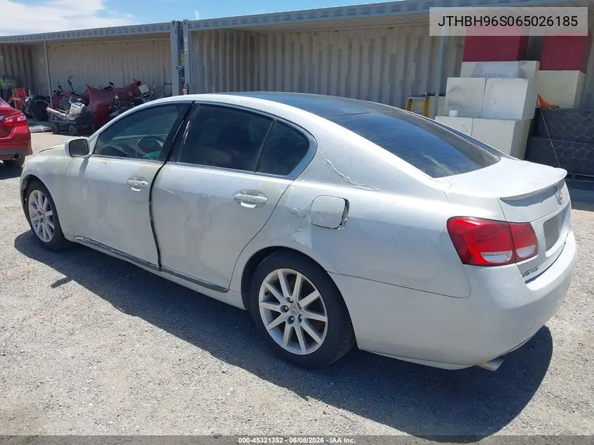 2006 Lexus Gs 300 VIN: JTHBH96S065026185 Lot: 45321352