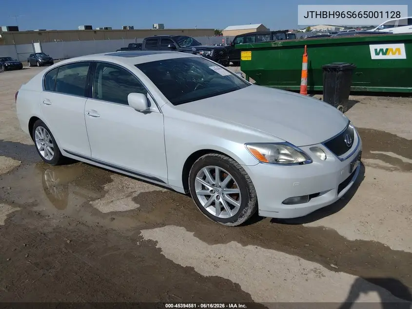 2006 Lexus Gs 300 VIN: JTHBH96S665001128 Lot: 45394581