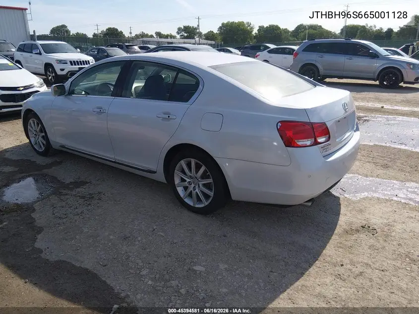 2006 Lexus Gs 300 VIN: JTHBH96S665001128 Lot: 45394581