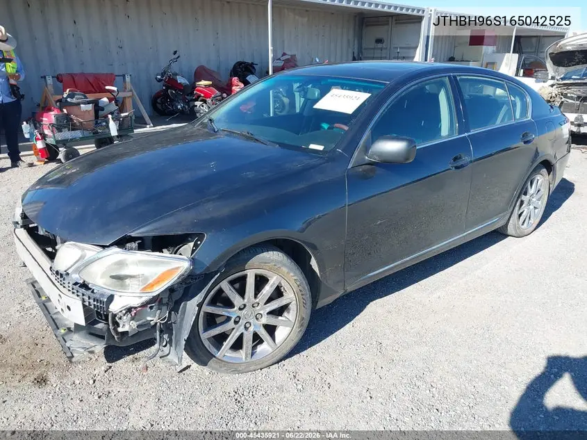 2006 Lexus Gs 300 VIN: JTHBH96S165042525 Lot: 45435921