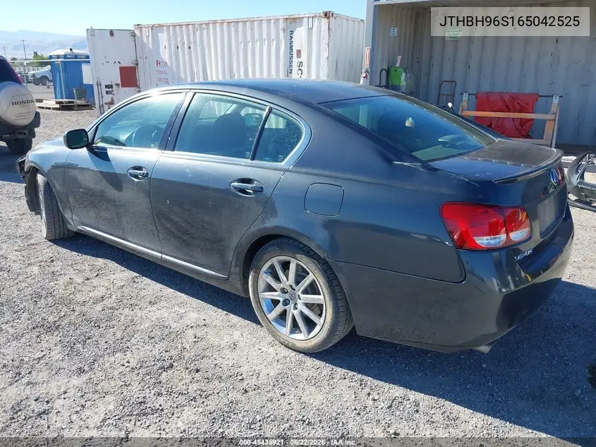 2006 Lexus Gs 300 VIN: JTHBH96S165042525 Lot: 45435921