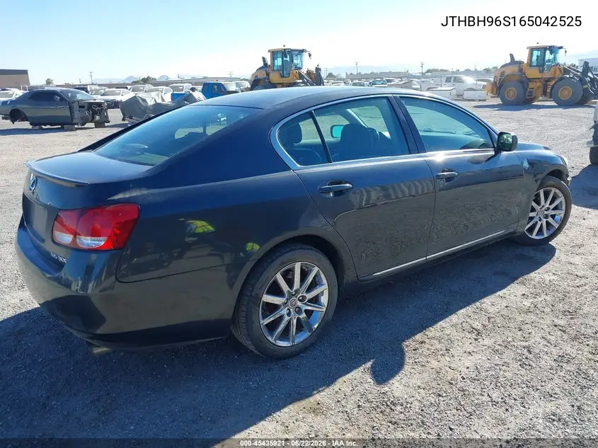 2006 Lexus Gs 300 VIN: JTHBH96S165042525 Lot: 45435921