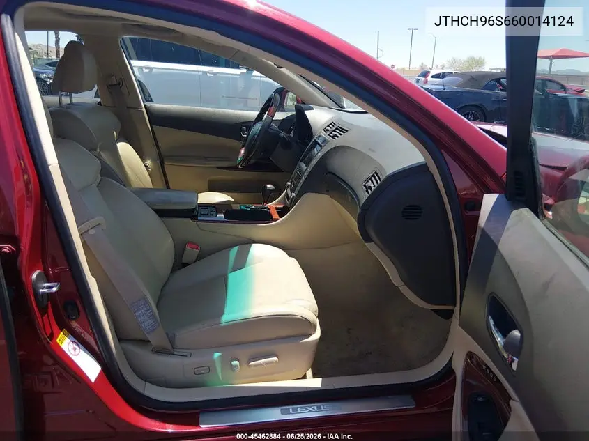 2006 Lexus Gs 300 VIN: JTHCH96S660014124 Lot: 45462884