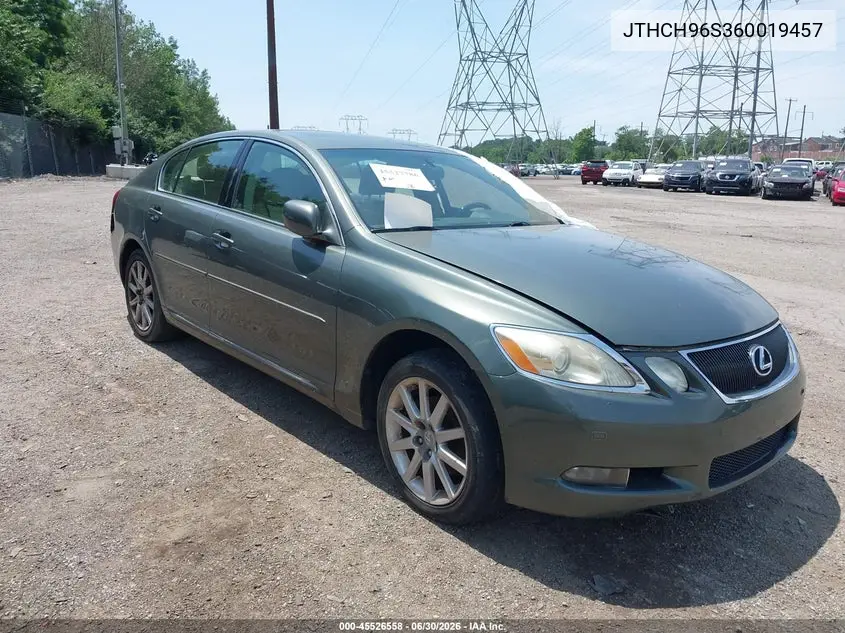 2006 Lexus Gs 300 VIN: JTHCH96S360019457 Lot: 45526558