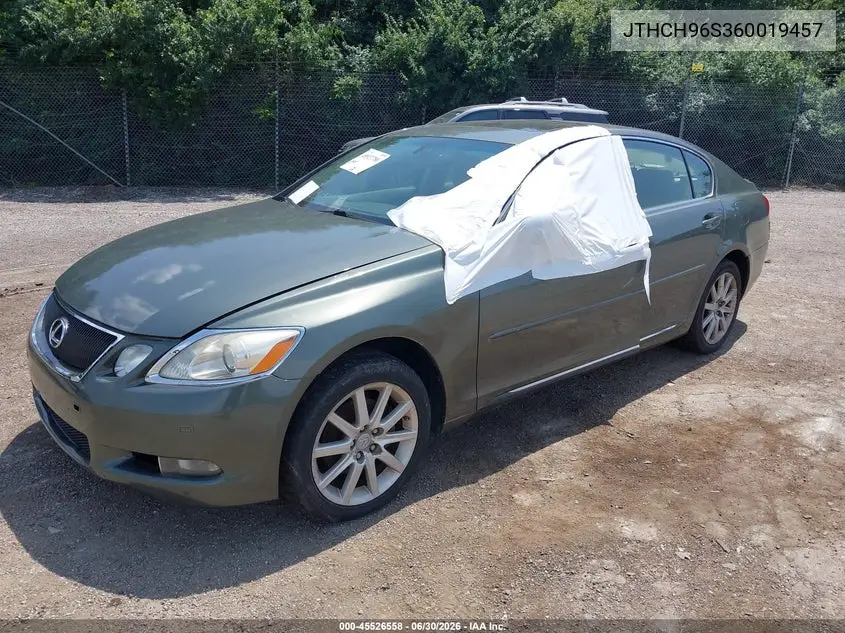 2006 Lexus Gs 300 VIN: JTHCH96S360019457 Lot: 45526558