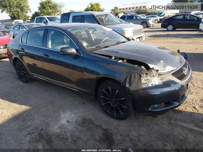 2006 Lexus Gs 300 VIN: JTHCH96S260011639 Lot: 45551808