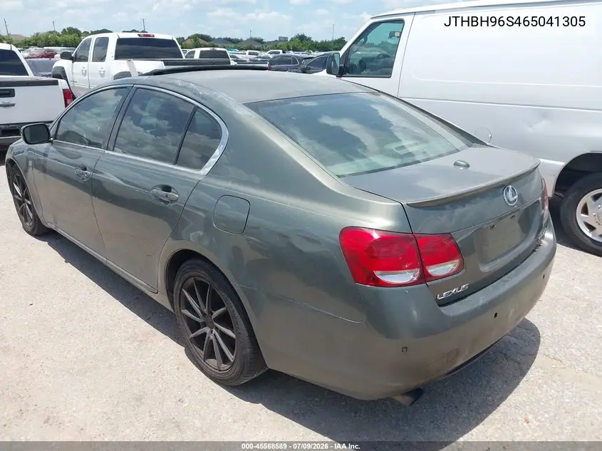 2006 Lexus Gs 300 VIN: JTHBH96S465041305 Lot: 45568589