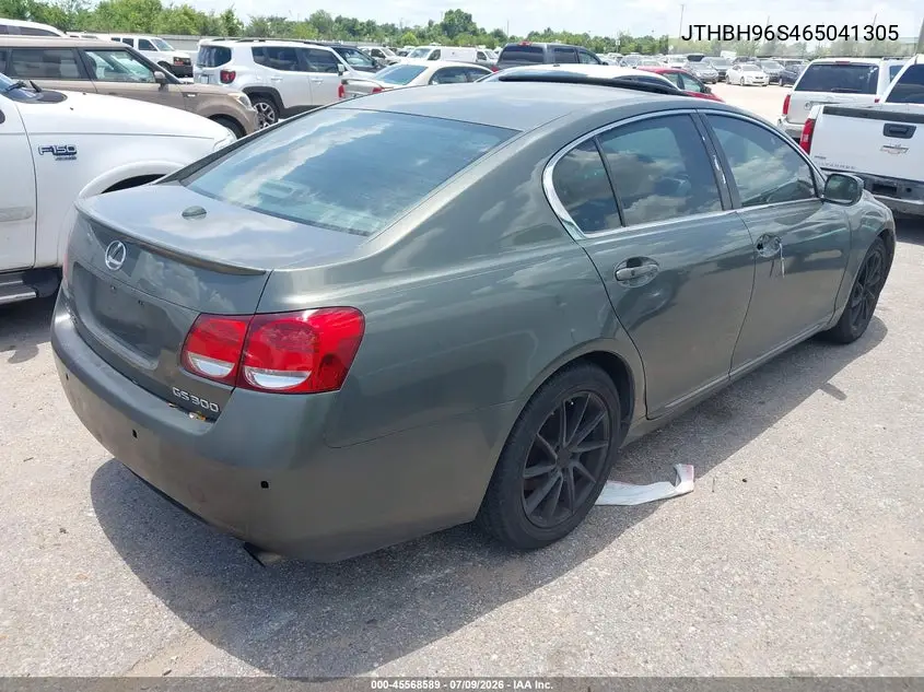 2006 Lexus Gs 300 VIN: JTHBH96S465041305 Lot: 45568589