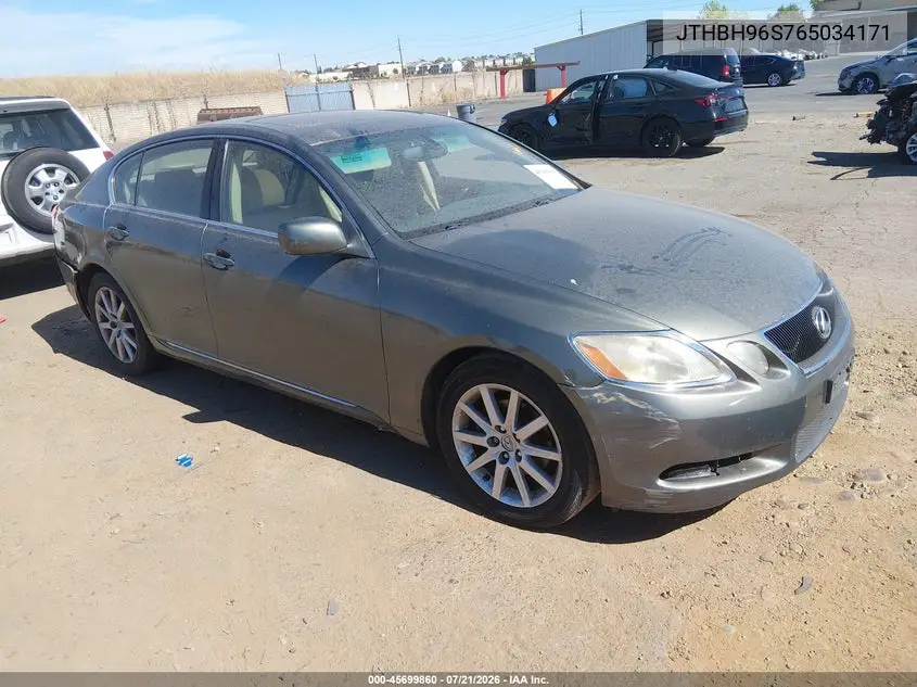 2006 Lexus Gs 300 VIN: JTHBH96S765034171 Lot: 45699860