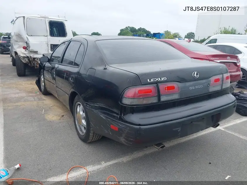 1995 Lexus Gs 300 VIN: JT8JS47E8S0107287 Lot: 45284211