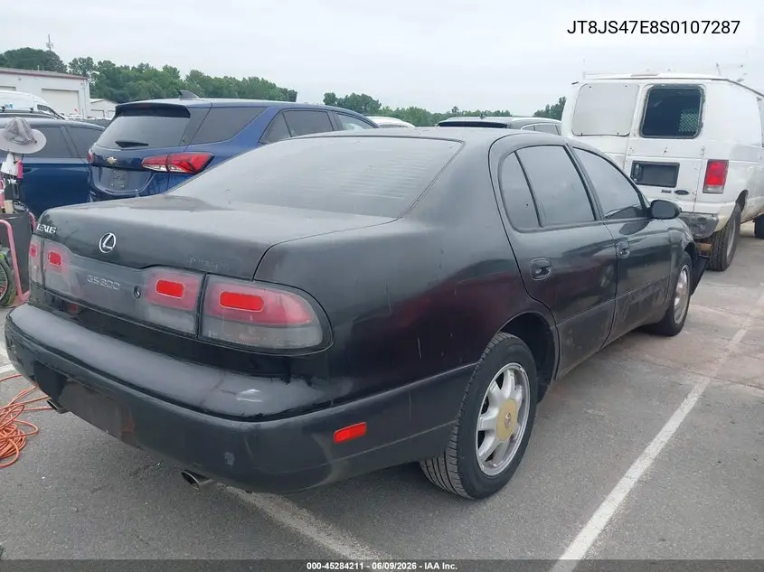 1995 Lexus Gs 300 VIN: JT8JS47E8S0107287 Lot: 45284211