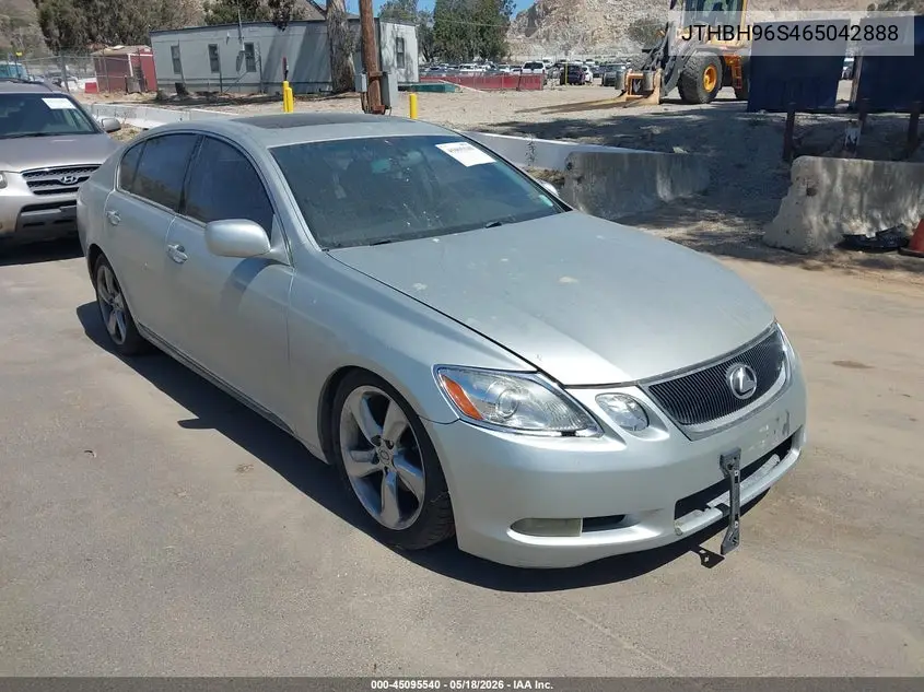 2006 Lexus Gs 300 VIN: JTHBH96S465042888 Lot: 45095540