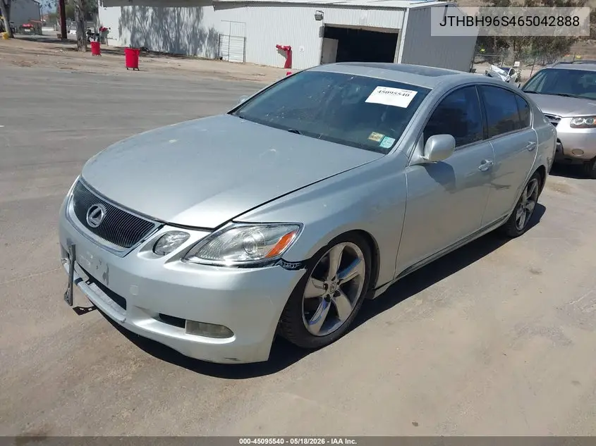 2006 Lexus Gs 300 VIN: JTHBH96S465042888 Lot: 45095540