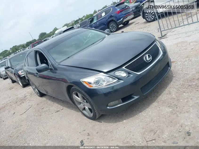 2006 Lexus Gs 430 VIN: JTHBN96SX65005353 Lot: 45433431