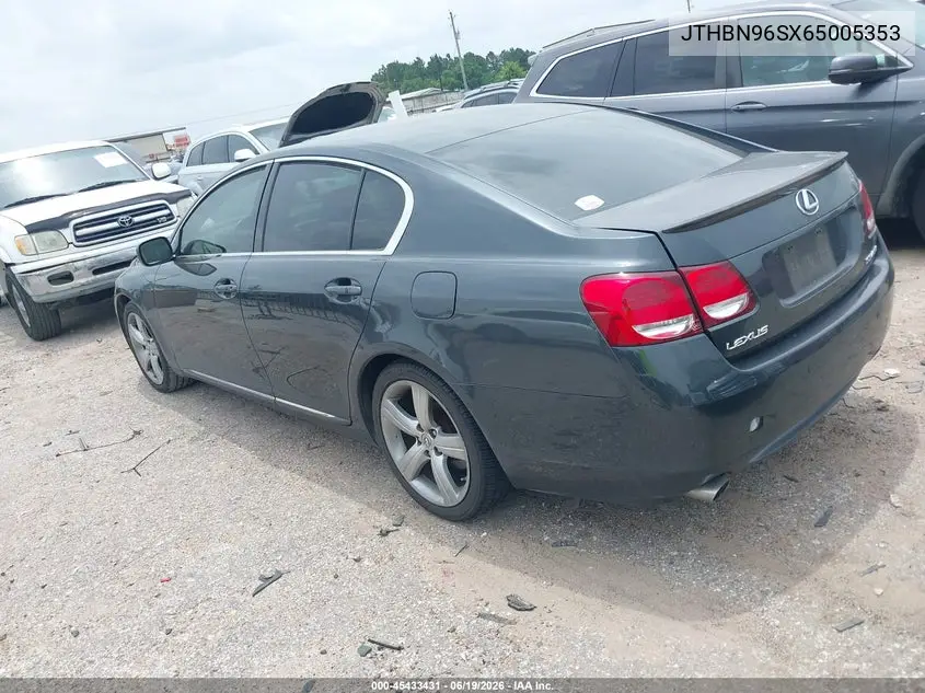 2006 Lexus Gs 430 VIN: JTHBN96SX65005353 Lot: 45433431