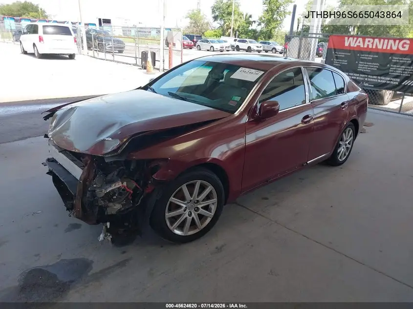 2006 Lexus Gs 300 VIN: JTHBH96S665043864 Lot: 45624620