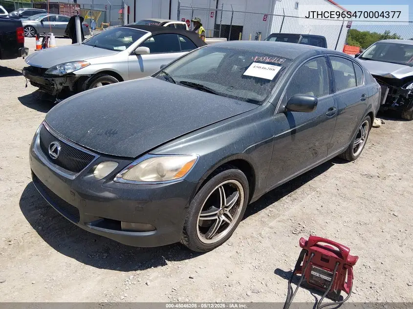 2007 Lexus Gs 350 VIN: JTHCE96S470004377 Lot: 45046208
