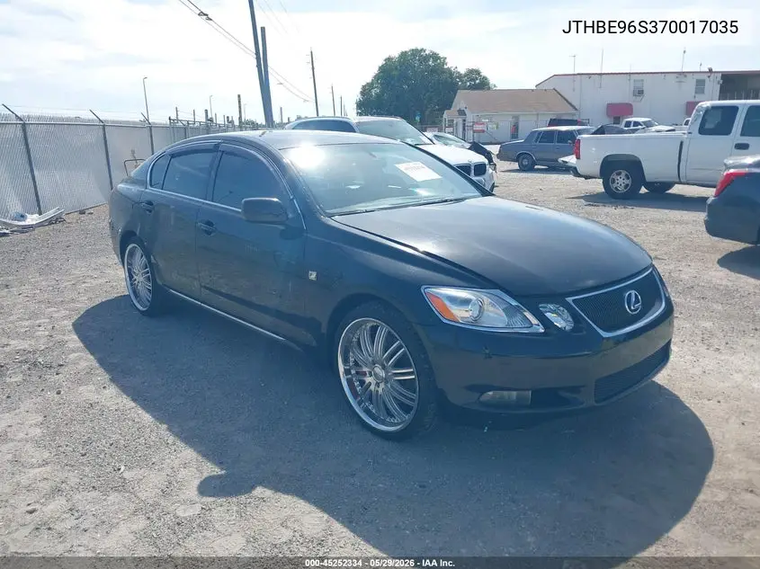 2007 Lexus Gs 350 VIN: JTHBE96S370017035 Lot: 45252334
