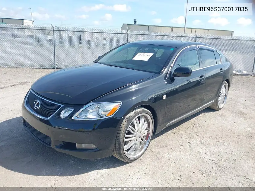 2007 Lexus Gs 350 VIN: JTHBE96S370017035 Lot: 45252334