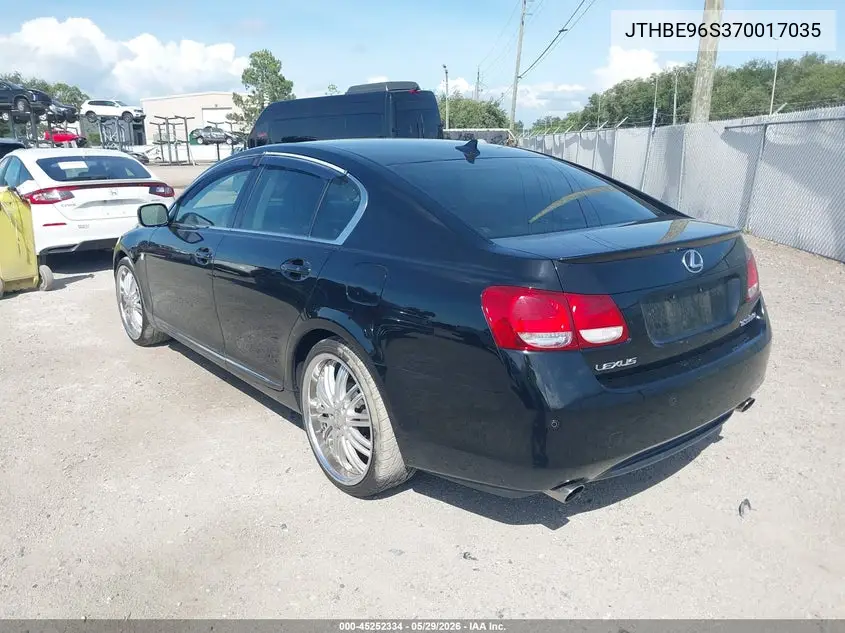 2007 Lexus Gs 350 VIN: JTHBE96S370017035 Lot: 45252334