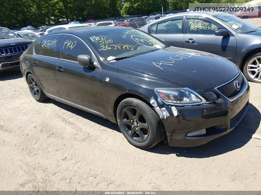 2007 Lexus Gs 350 VIN: JTHCE96S270009349 Lot: 45330081