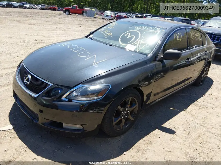 2007 Lexus Gs 350 VIN: JTHCE96S270009349 Lot: 45330081