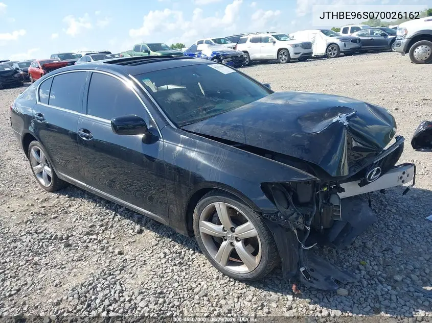 2007 Lexus Gs 350 VIN: JTHBE96S070026162 Lot: 45507000