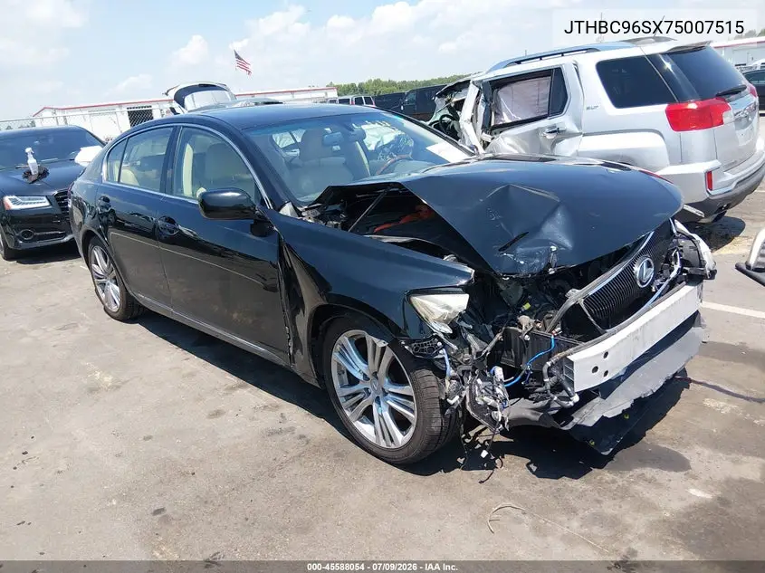 2007 Lexus Gs 450H VIN: JTHBC96SX75007515 Lot: 45588054