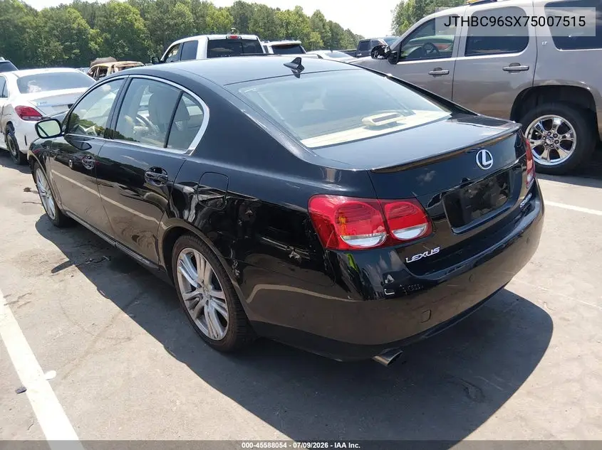 2007 Lexus Gs 450H VIN: JTHBC96SX75007515 Lot: 45588054