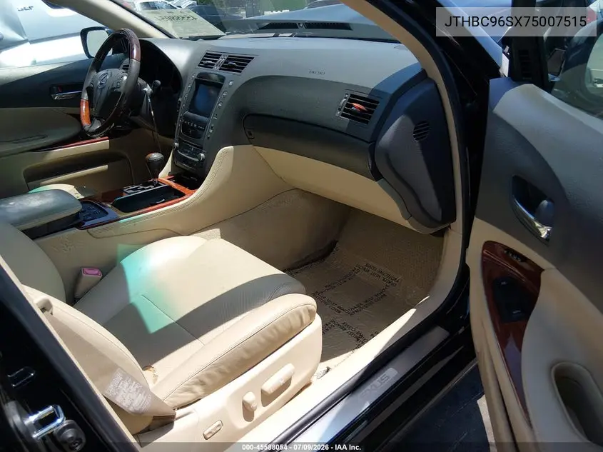 2007 Lexus Gs 450H VIN: JTHBC96SX75007515 Lot: 45588054