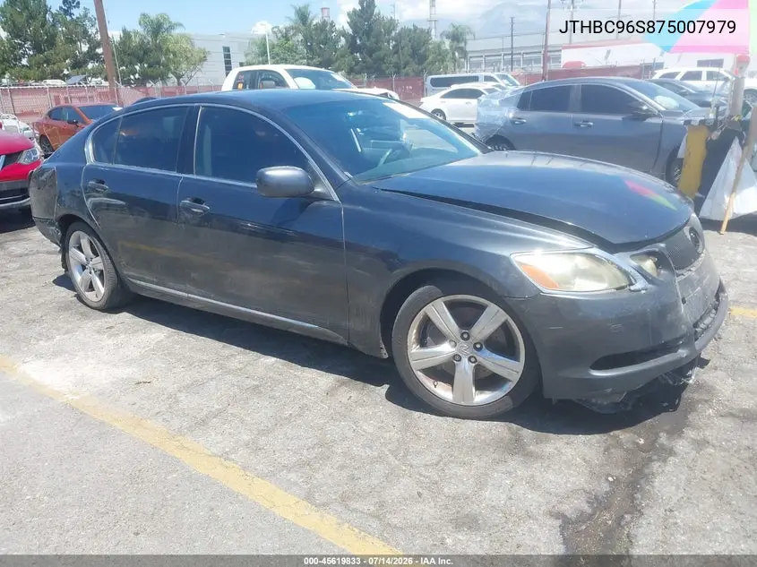 2007 Lexus Gs 450H VIN: JTHBC96S875007979 Lot: 45619833