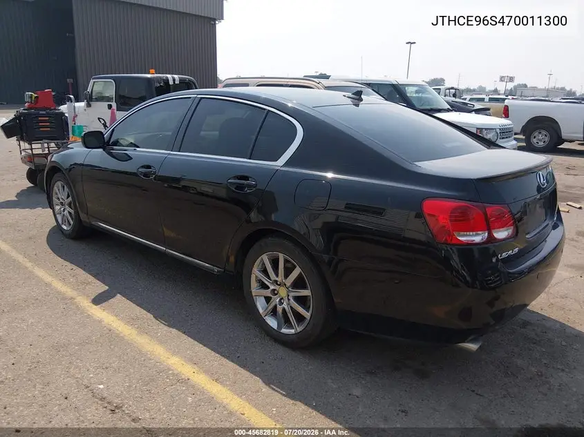 2007 Lexus Gs 350 VIN: JTHCE96S470011300 Lot: 45682819
