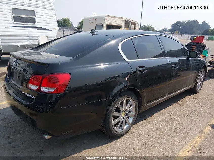 2007 Lexus Gs 350 VIN: JTHCE96S470011300 Lot: 45682819