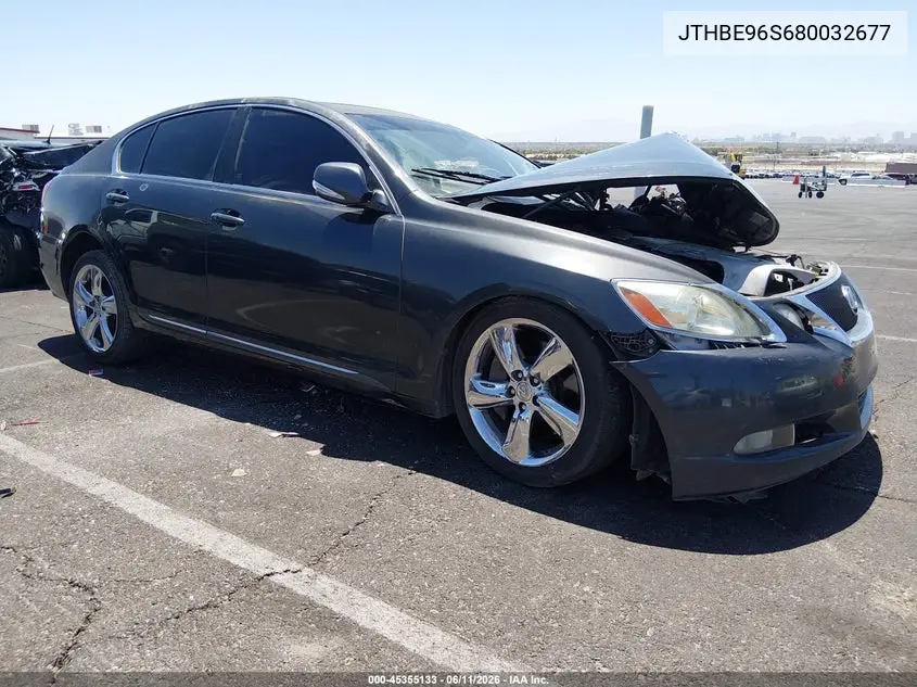 2008 Lexus Gs 350 VIN: JTHBE96S680032677 Lot: 45355133