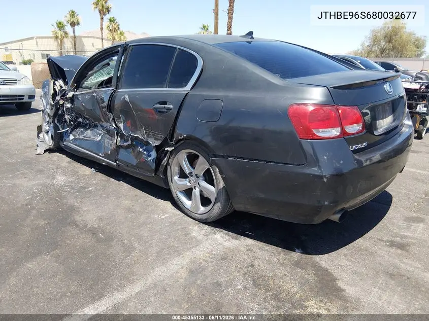2008 Lexus Gs 350 VIN: JTHBE96S680032677 Lot: 45355133