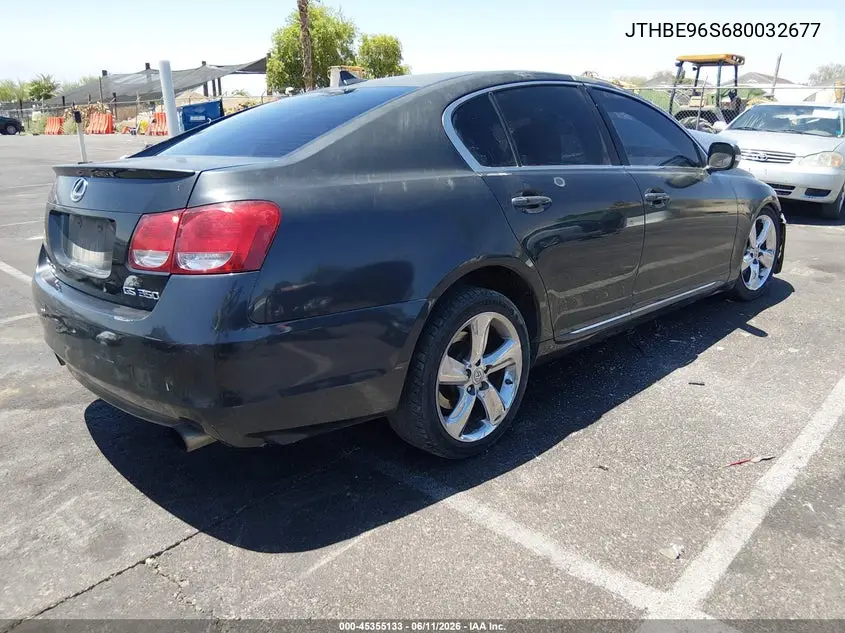 2008 Lexus Gs 350 VIN: JTHBE96S680032677 Lot: 45355133