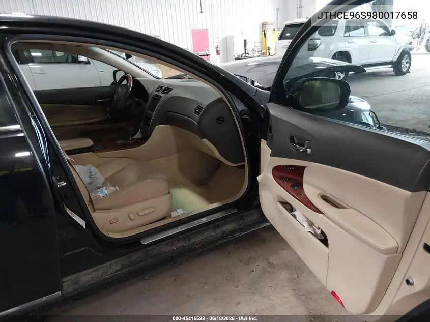 2008 Lexus Gs 350 VIN: JTHCE96S980017658 Lot: 45415598