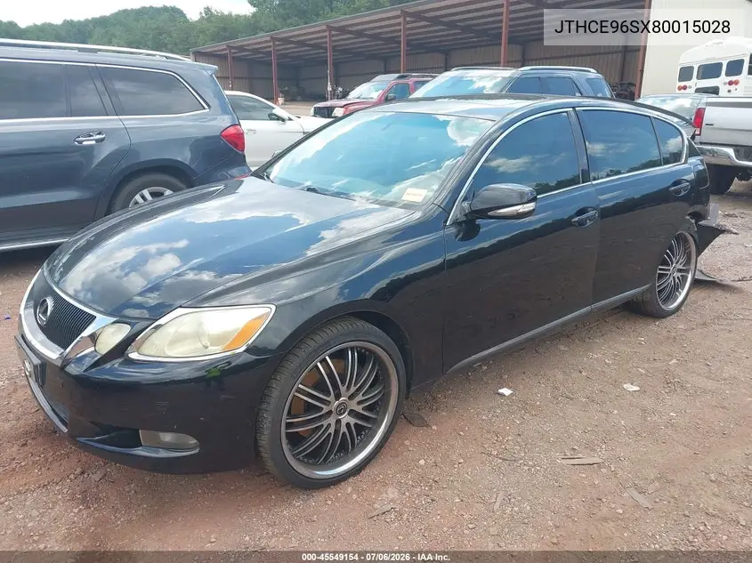2008 Lexus Gs 350 VIN: JTHCE96SX80015028 Lot: 45549154