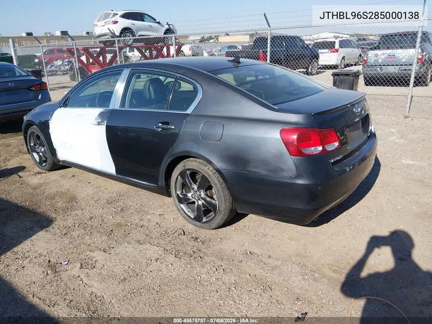 2008 Lexus Gs 460 VIN: JTHBL96S285000138 Lot: 45575787