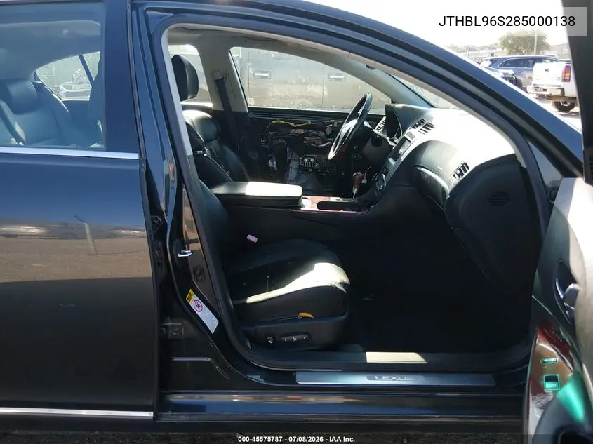 2008 Lexus Gs 460 VIN: JTHBL96S285000138 Lot: 45575787
