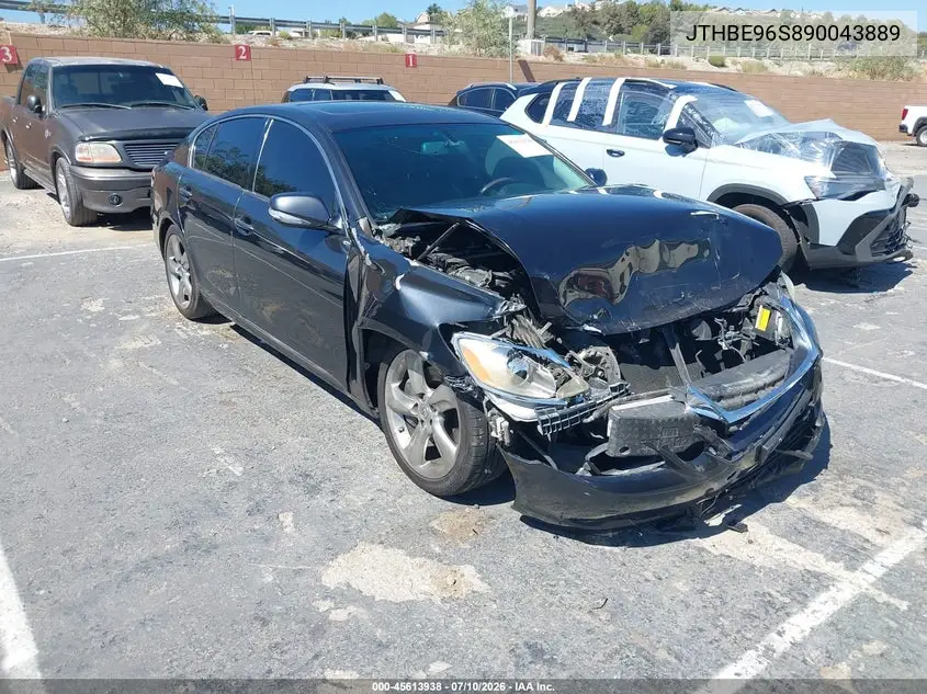 2009 Lexus Gs 350 VIN: JTHBE96S890043889 Lot: 45613938
