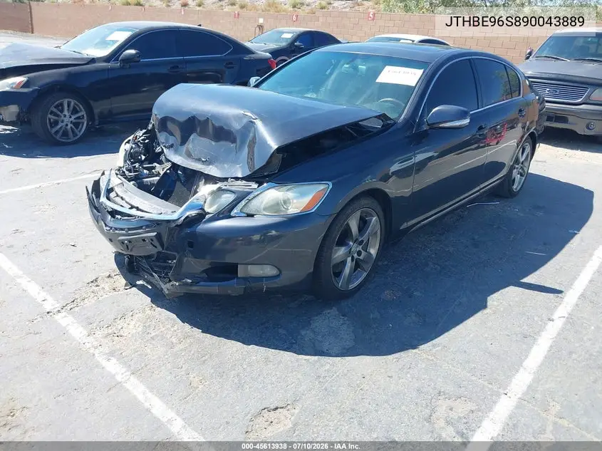 2009 Lexus Gs 350 VIN: JTHBE96S890043889 Lot: 45613938