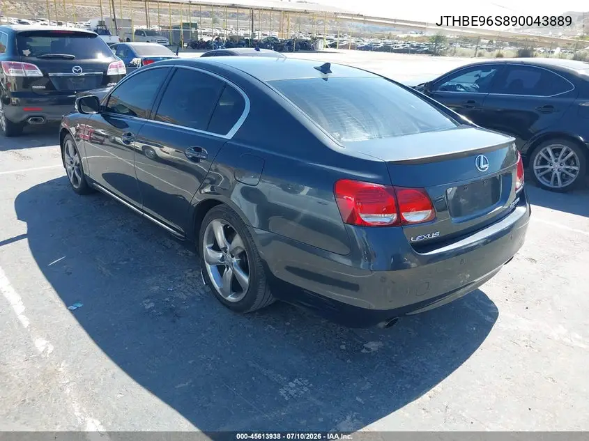 2009 Lexus Gs 350 VIN: JTHBE96S890043889 Lot: 45613938