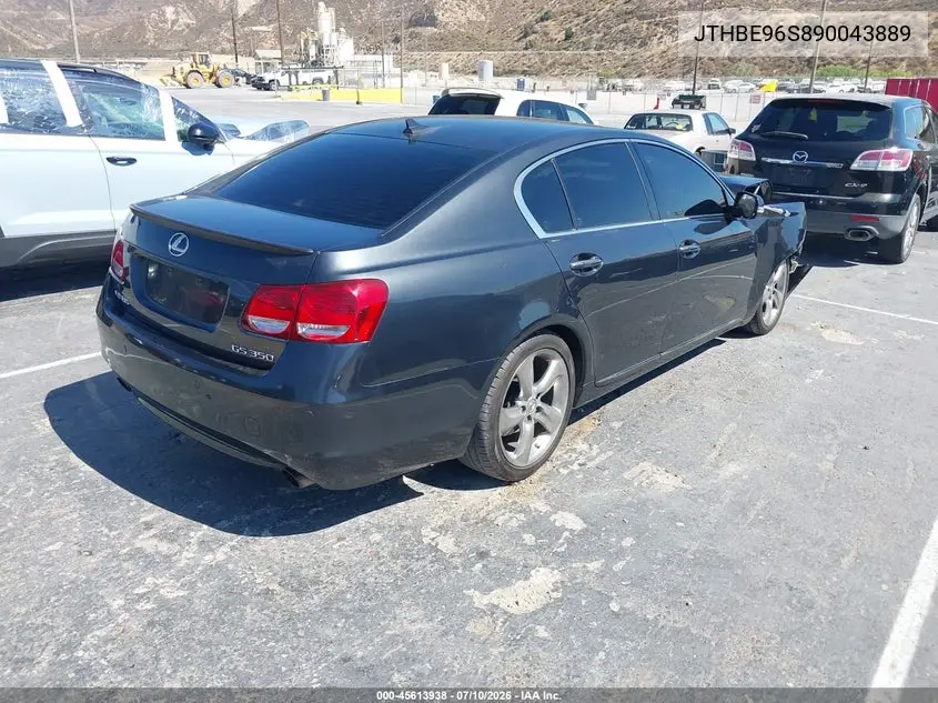 2009 Lexus Gs 350 VIN: JTHBE96S890043889 Lot: 45613938