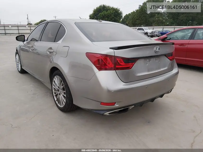 2013 Lexus Gs 350 VIN: JTHCE1BL4D5006161 Lot: 45022649