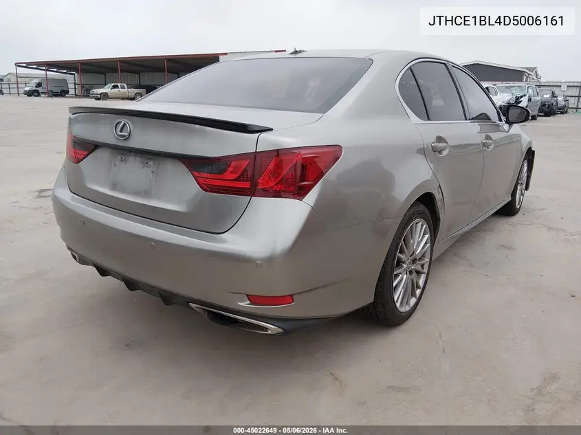 2013 Lexus Gs 350 VIN: JTHCE1BL4D5006161 Lot: 45022649